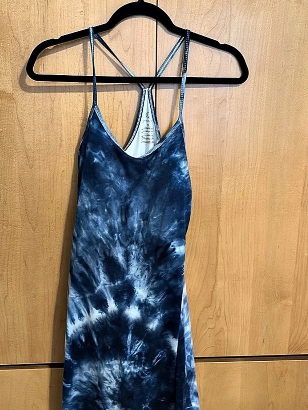 Navy Tie-Dye Athletic Dress – Size S